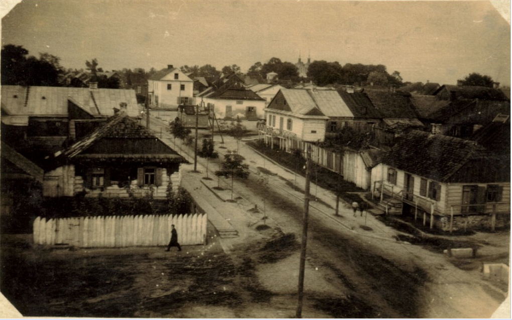 Panorama Dubienki w okresie dwudziestolecia międzywojennego